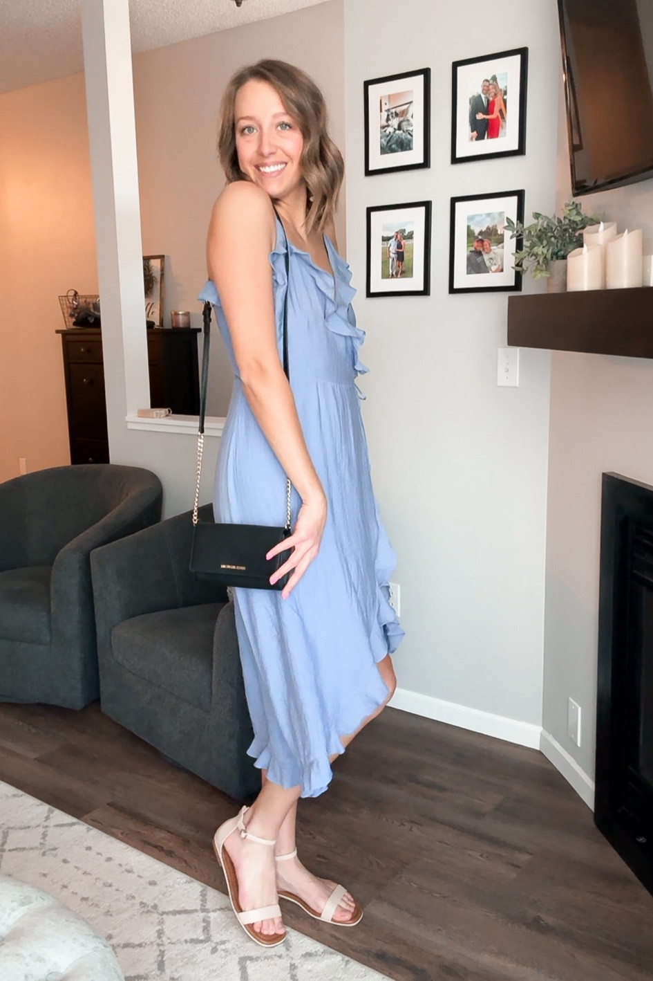 Wedding guest dress idea! True to size, nursing & bump friendly! Wearing small tall  

#LTKfindsunder100 #LTKstyletip #LTKwedding