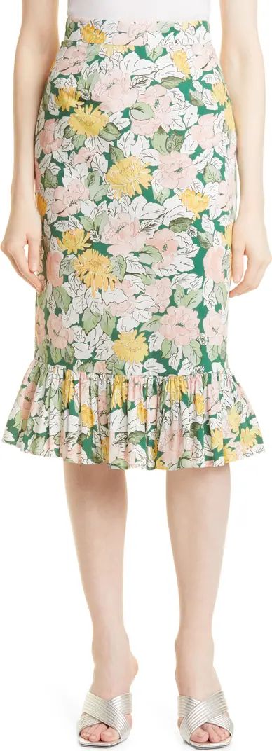 byTiMo Floral Cotton Skirt | Nordstrom | Nordstrom