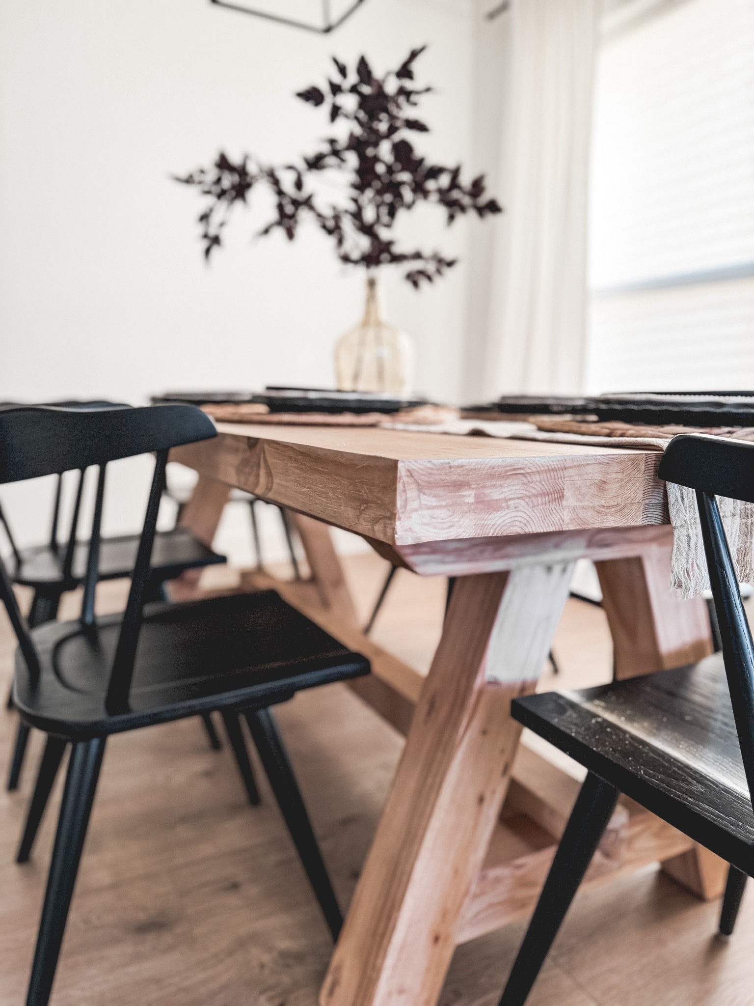 This dining table and chairs bring a perfect blend of rustic elegance and modern design to my dining space. 

The sturdy wood construction of the table exudes warmth, while the sleek black chairs add a contemporary touch, making it a great focal point for any home. 

If you’re looking for a similar style on a budget, there are plenty of high-quality dupes available that capture this same aesthetic without compromising on durability. These dupes offer great alternatives for creating a stylish, inviting dining area at a fraction of the cost, while still maintaining the same level of visual impact and functionality.

*End chairs - high quality dupe 
*Main chairs - main brand product 
*Table - main brand product 

#diningtable #diningroom #splurgeorsave

#LTKHome #LTKSaleAlert #LTKStyleTip