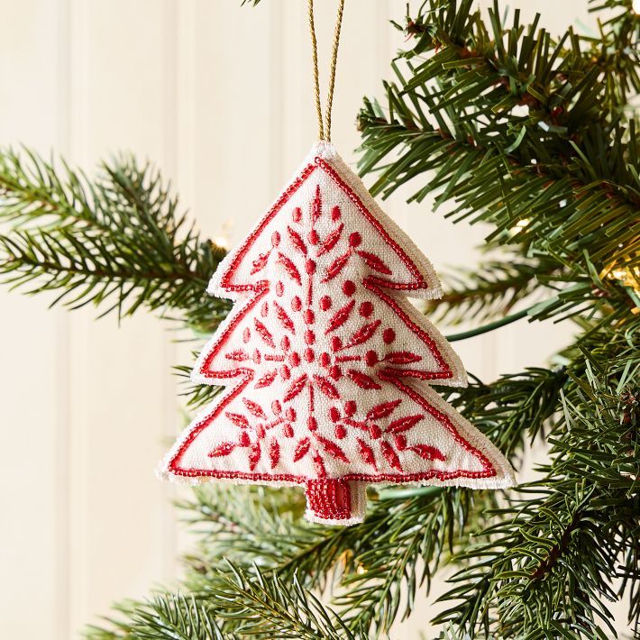 Felt Christmas Tree Ornament | West Elm (US)