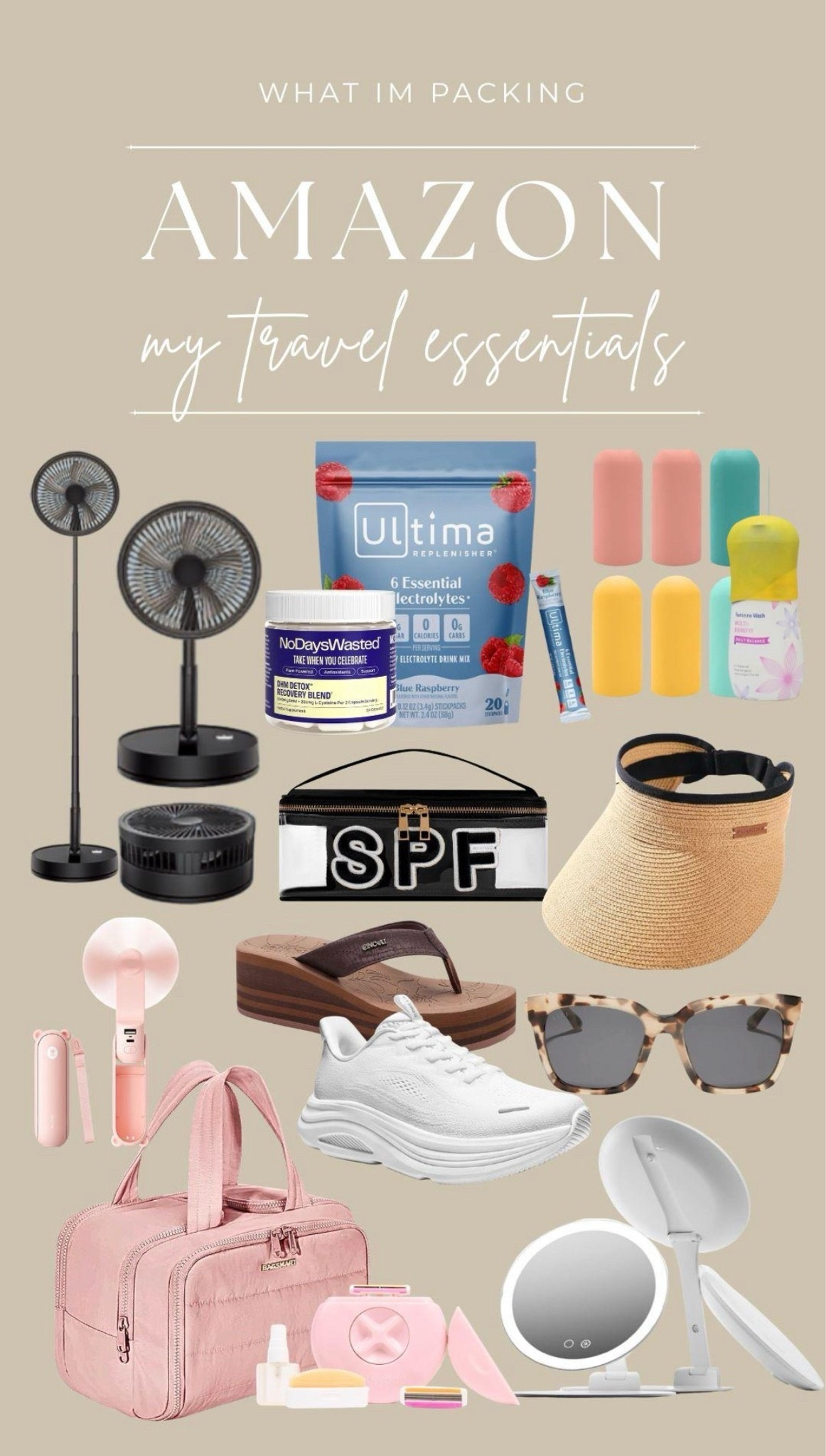 What I'm packing for my next trip! This is my go to list of essentials for any trip, but especially for long ones! 



amazon finds, travel essentials, travel must haves, amazon travel, travel, accessories, beauty, bags

#LTKTravel
