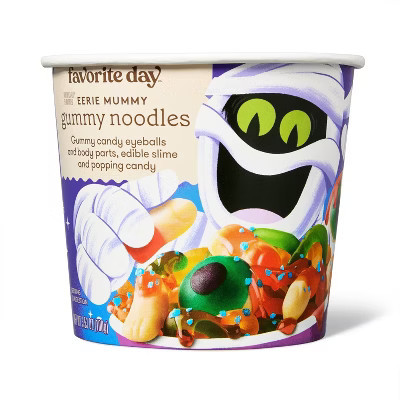 Halloween Eerie Mummy Gummy Candy Noodles - 3.53oz - Favorite Day™ | Target