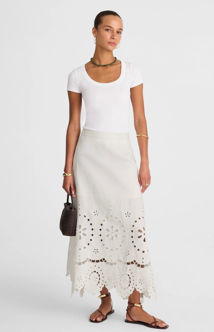 Loving this skirt for beach family photos. A cute option for mamas who don't want to wear a dress. The texture adds so much and can be paired with any color palette for family pictures  