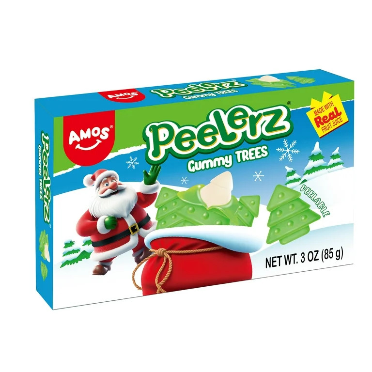 Peelerz Christmas Tree Gummies, Gluten, Milk and Nut Free, 1 Count, 3 Oz | Walmart (US)