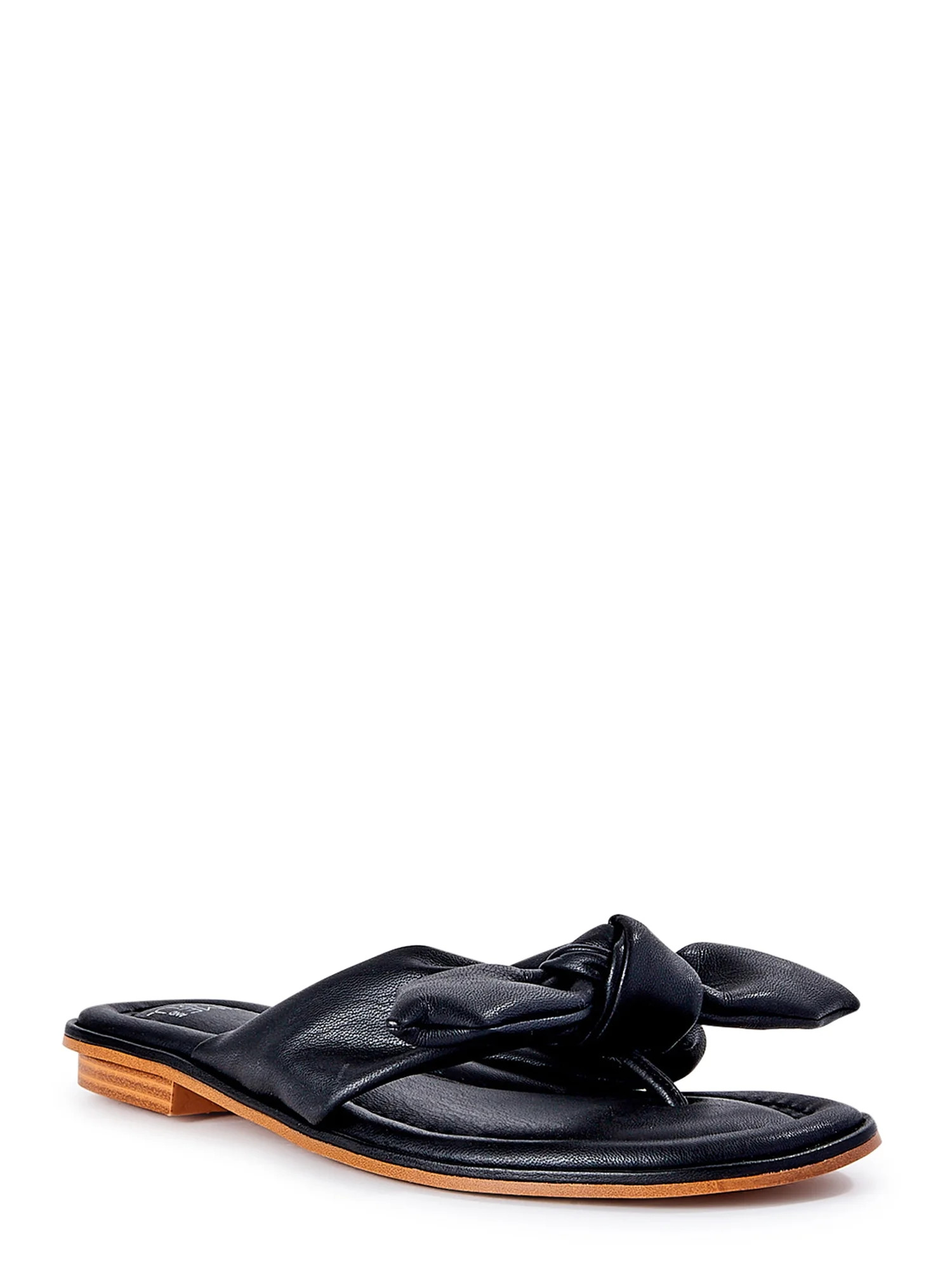 Time and Tru Women’s Bow Thong Sandal - Walmart.com | Walmart (US)
