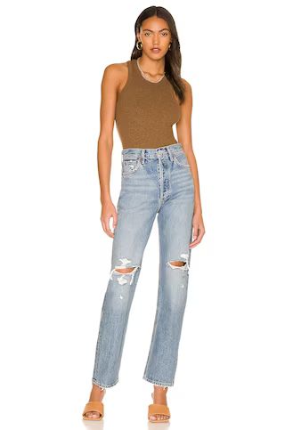 AGOLDE 90's Pinch Waist in Rule from Revolve.com | Revolve Clothing (Global)