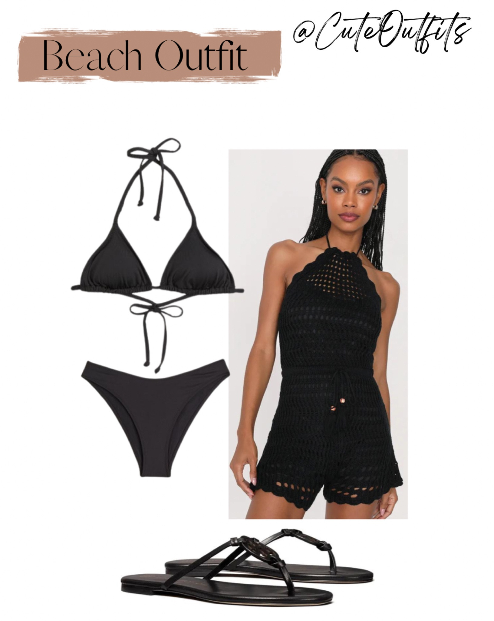 Black bikini
Black romper 
Black beach cover up 
Black slide sandals 

.
.

swim womens swimsuits womens swimwear swim wear swim suits bikini set bikini sets beach vacation outfits beach outfits beach cover up beach coverup swim cover up swim coverup swimsuit coverup swimsuit cover up
Palm Springs beach vacation dress vacation style vacation wear vacation outfits resort wear 2022 resortwear resort dress resort outfits resort vacation beach resort style palm springs hawaii vacation outfits hawaii outfits hawaii vacation outfits bahamas mexico outfits mexico vacation outfits cancun outfits cabo outfits cabo vacation spring break 2023 trending shoes 2023 fashion 2023 trends spring 2023 fashion spring 2023 outfits summer 2023 resort 2023 

#LTKunder50 #LTKSeasonal #LTKunder100