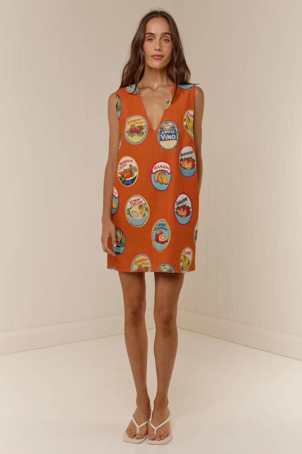 Louis Mini Dress La Fruta | Palm Noosa