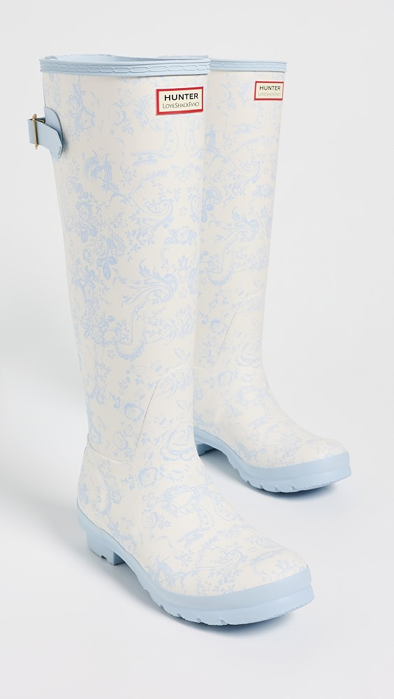 Hunter Boots Hunter x LoveShackFancy Original Tall Back Adjustable Boots | Shopbop | Shopbop