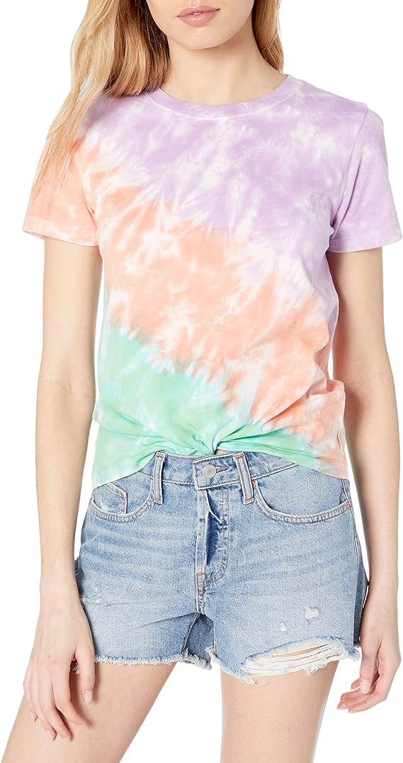 The Drop Women's Courtney Short-Sleeve Tiny Crew Neck Jersey T-Shirt | Amazon (US)