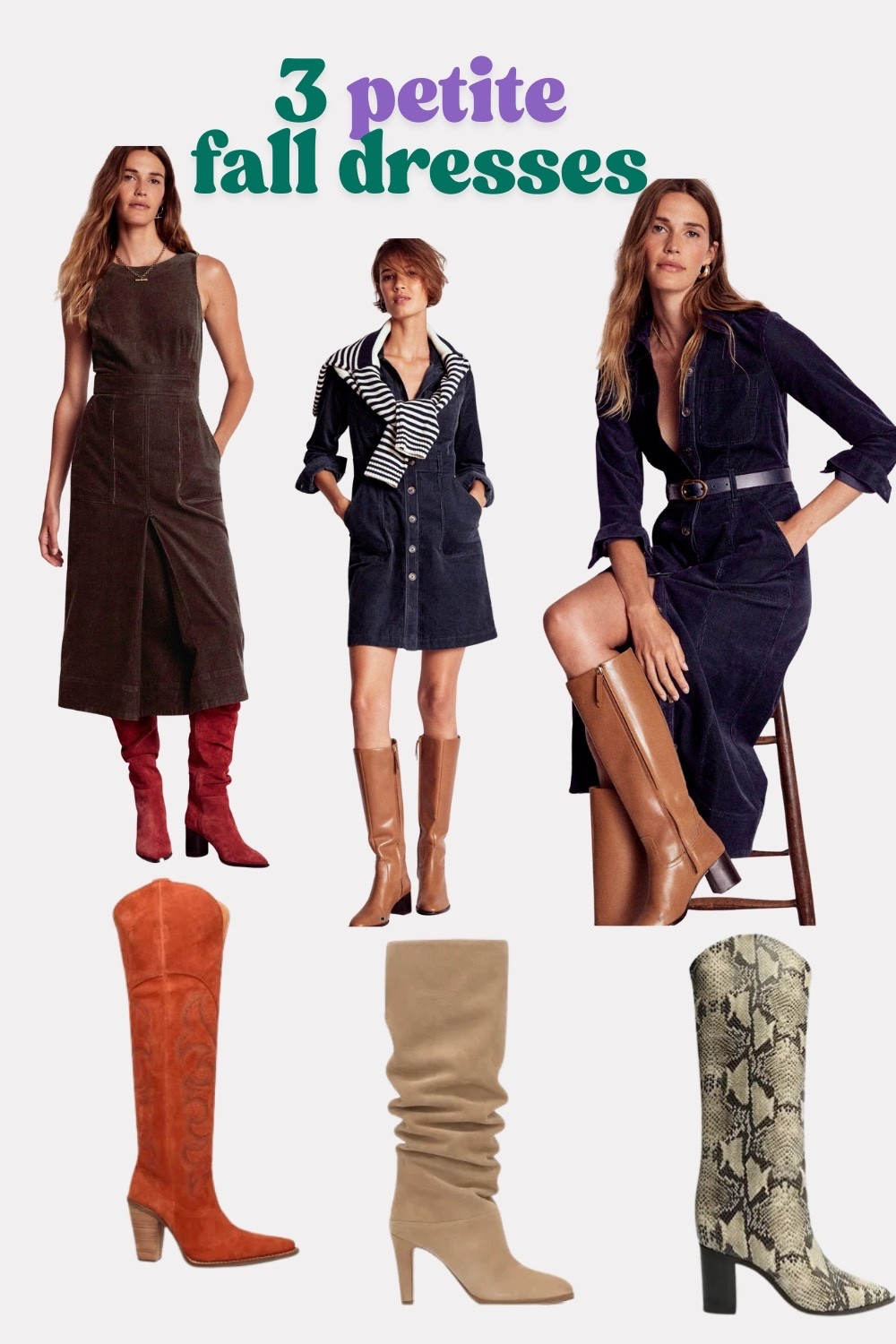 3 Fall Petite Dresses from Boden That Nail Everyday Chic

🍂 If you’re petite like me (5’1”) finding dresses that actually fit off the rack can feel impossible. These 3 Boden petite dresses are my go-to picks this fall — chic enough for everyday, flattering in all the right places, and designed with petite proportions in mind.

All three are part of Boden’s petite sizing, so no tailoring needed. Just chic, effortless style for women under 5’4”.


#PetiteStyle #PetiteDresses #FallPetiteOutfits #BodenPetite #EverydayChic #PetiteMidiDress #PetiteFashion #FallWardrobeEdit #PetiteOOTD #AgelessStyle



#LTKPetite #LTKOver40 #LTKSeasonal