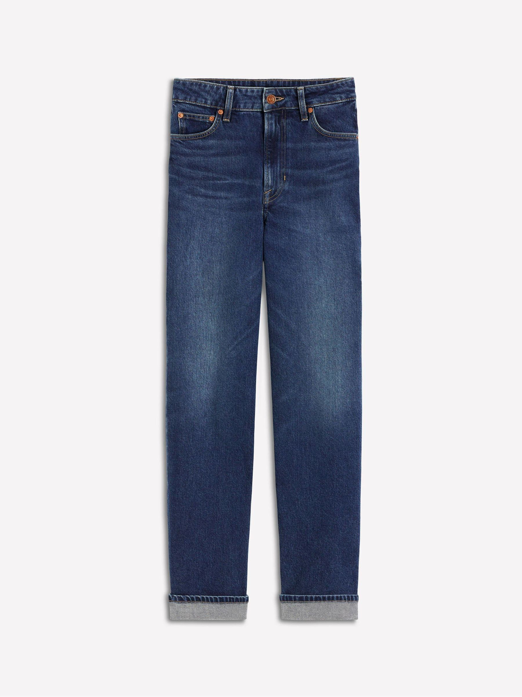 Boden Boden Blue Mid Rise Comfort Stretch Jeans | Next US