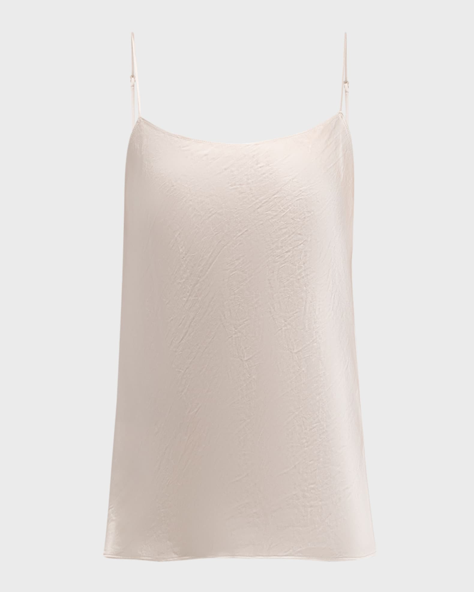 Satin Scoop-Neck Cami | Neiman Marcus