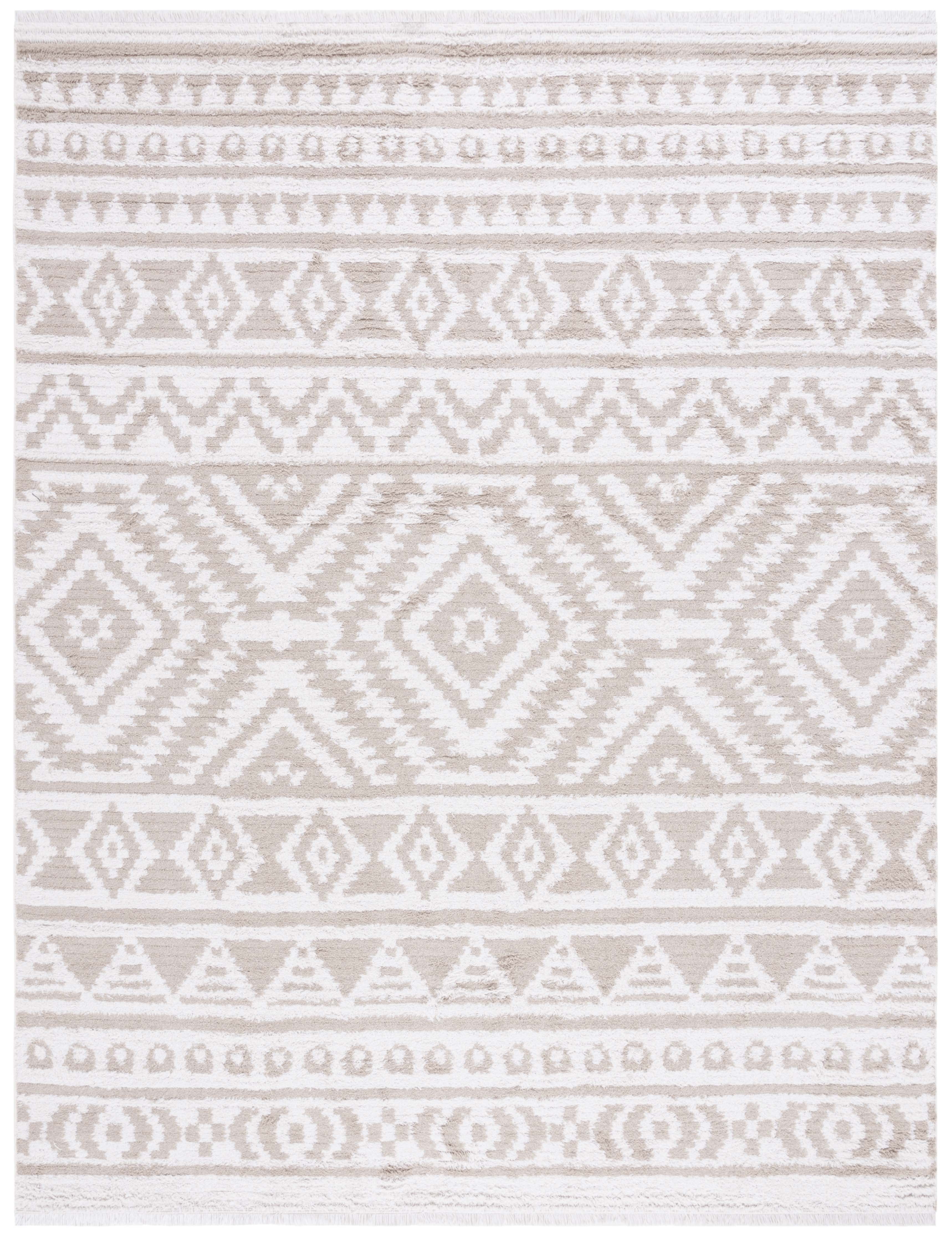 SAFAVIEH Augustine Emmett Geometric Area Rug, Beige/Ivory, 8' x 10' | Walmart (US)