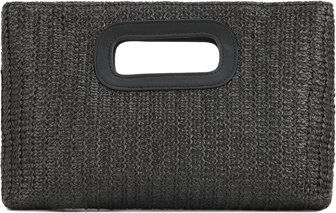 Fecialy Straw Clutch Top Handle Clutch Handbags for Women Raffia Evening Bag Woven Beach Summer B... | Amazon (US)