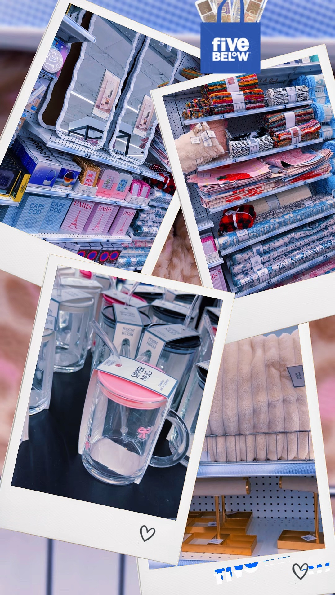 Bougie on a budget dorm edition 💙 💖✨👇
#dorm #backtoschoolshopping #pink #fivebelow #fivebelowfinds

#LTKHome #LTKmomlife #LTKdayinmylife