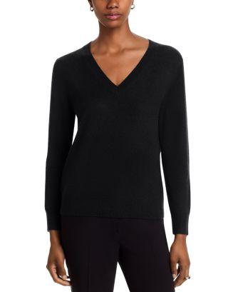 C by Bloomingdale's Cashmere 100% Cashmere V Neck Sweater - Exclusive | Bloomingdale's Women | Bloomingdale's (US)