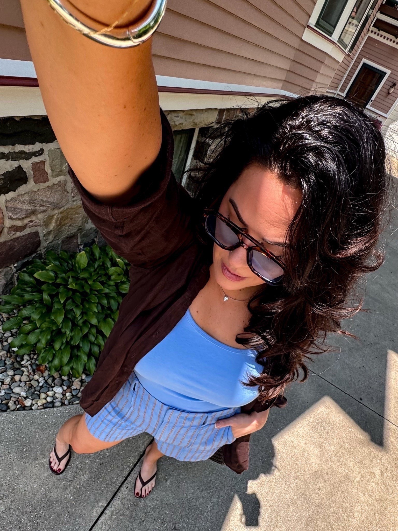 midsize  outfit wearing my fave color combo brown and blue! wearing a size 14 or xl in all 


#LTKSeasonal #LTKStyleTip #LTKMidsize