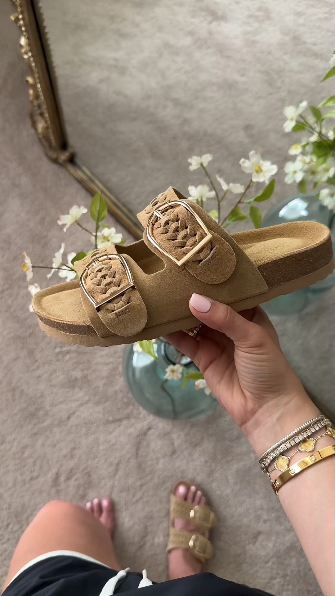 Comfy cute sandal true to size 

#LTKSaleAlert