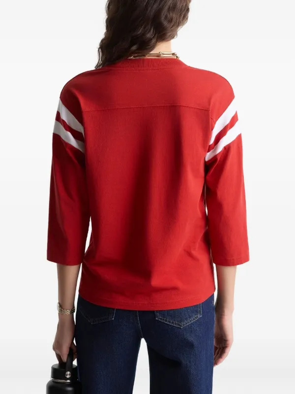 striped graphic top | Farfetch Global