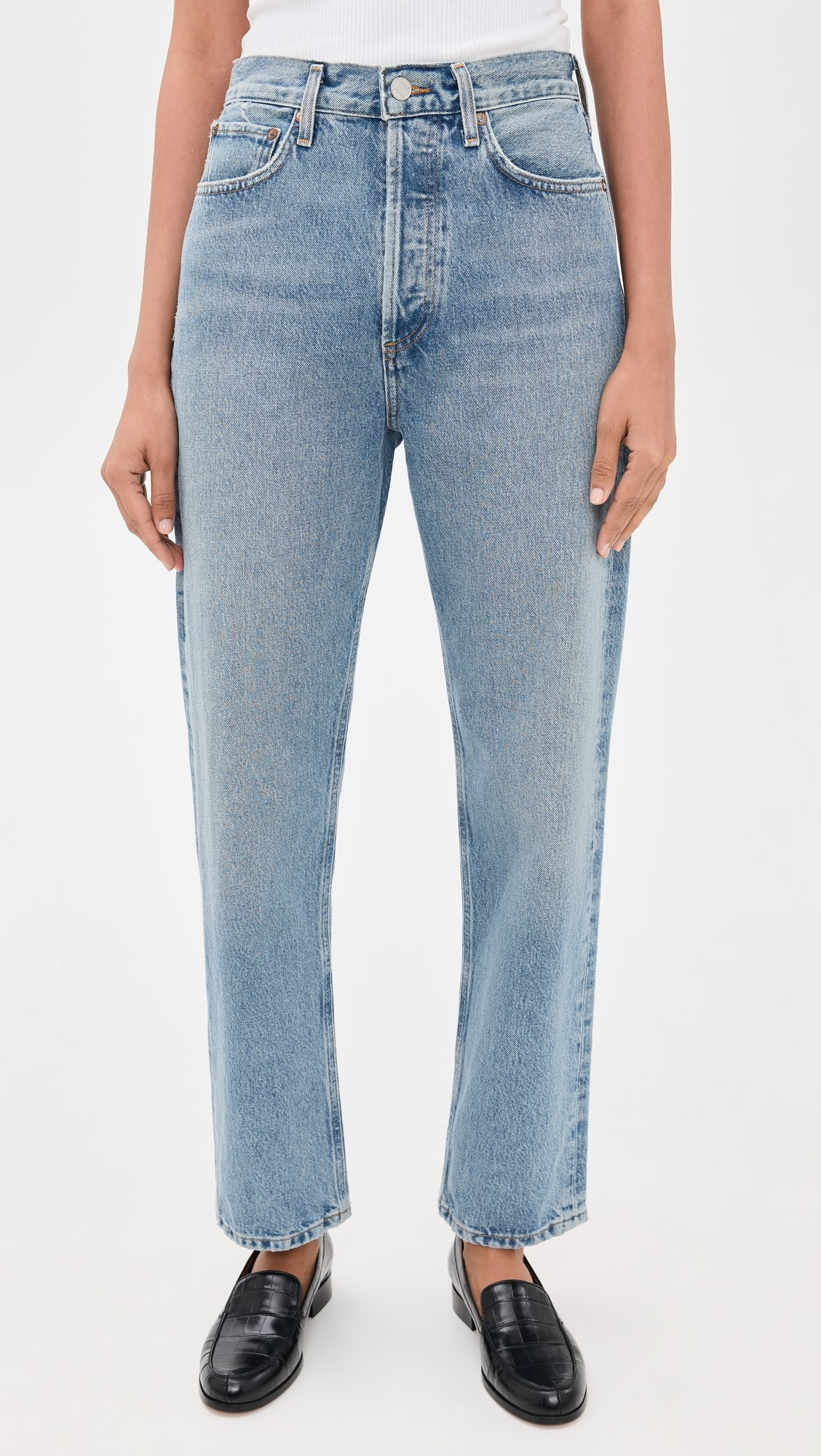 AGOLDE 90s Pinch Waist High Rise Straight Jeans | Shopbop | Shopbop