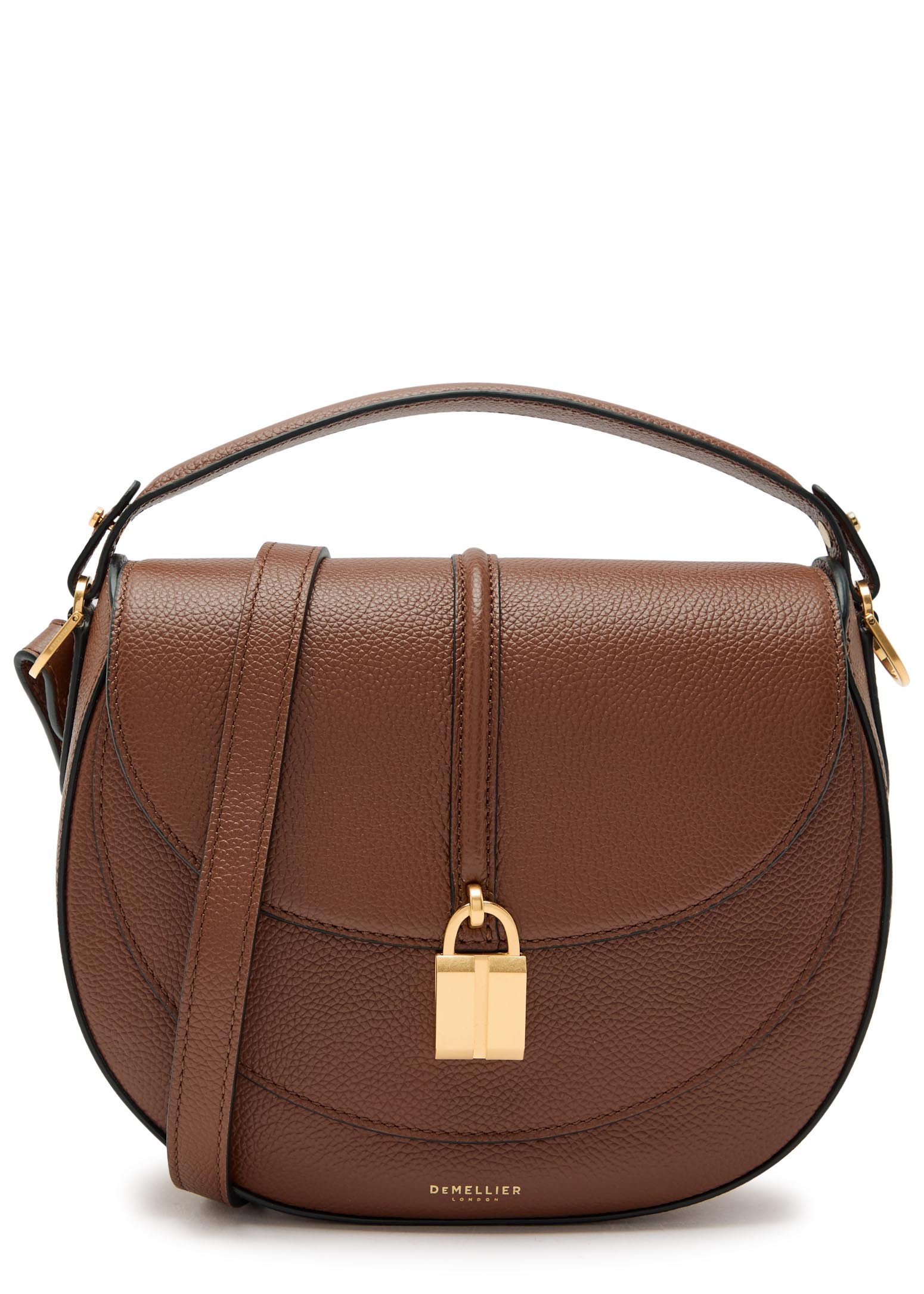 Siena grained leather saddle bag | Harvey Nichols