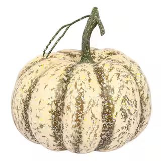 6.25" Green-Cream Heirloom Pumpkin by Ashland® | Michaels | Michaels Stores