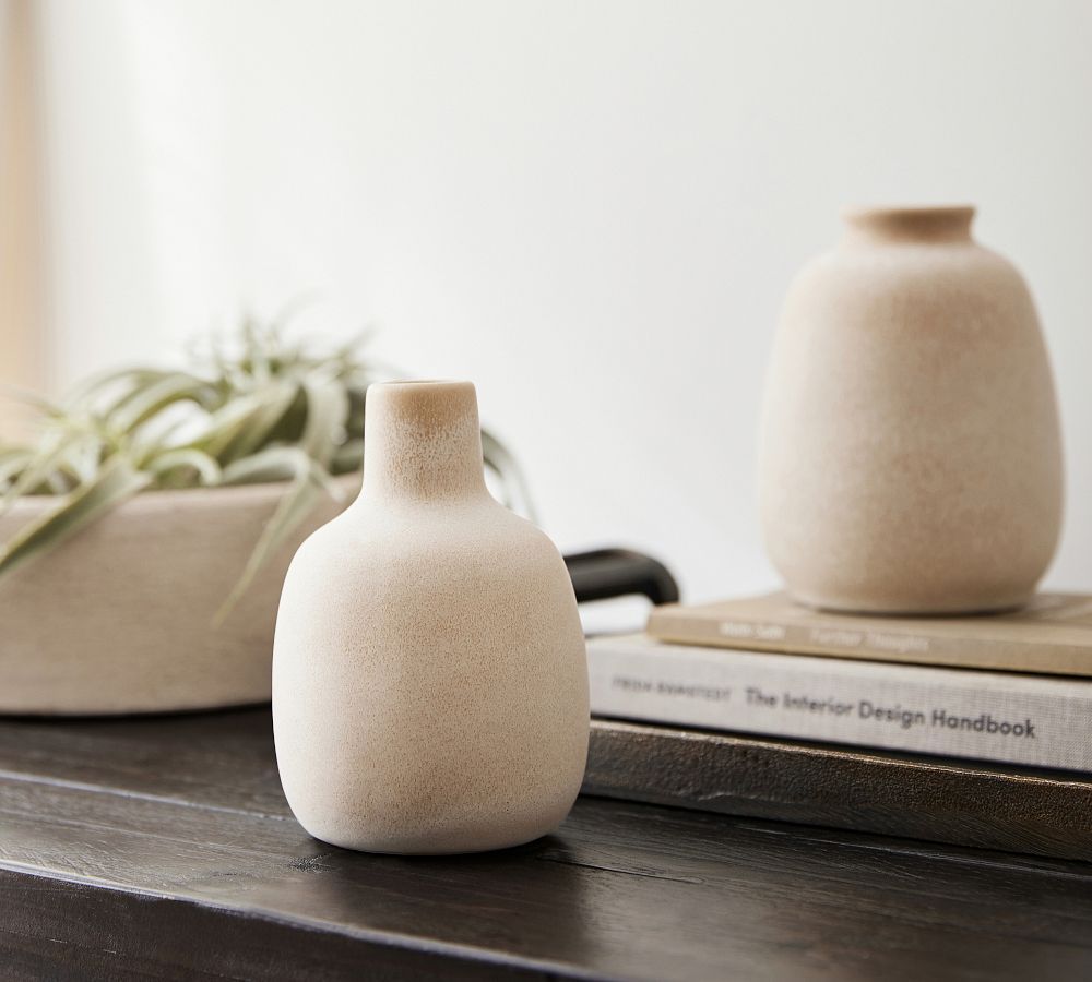 Reactive Handcrafted Glaze Vases - Set of 3 | Pottery Barn (US)