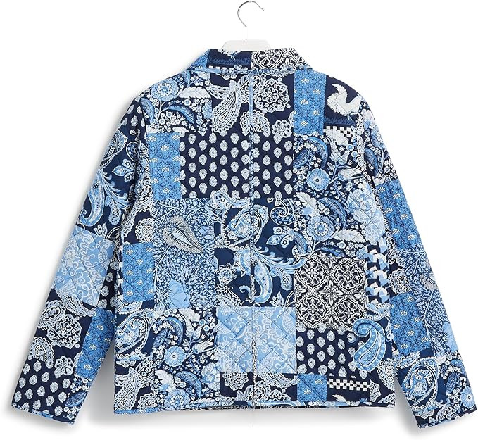 Vera Bradley Women's Quilted Jacket with Pockets (Extended Size Range) | Amazon (US)