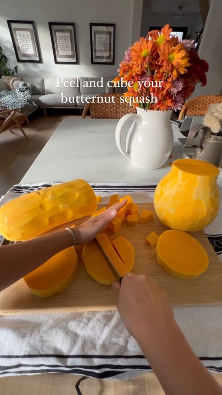 For Thanksgiving this year we had butternut squash soup. Sharing that recipe here and linking our favourite pot and baking tray from Our Place 🥰

#LTKhome #LTKSeasonal #LTKVideo