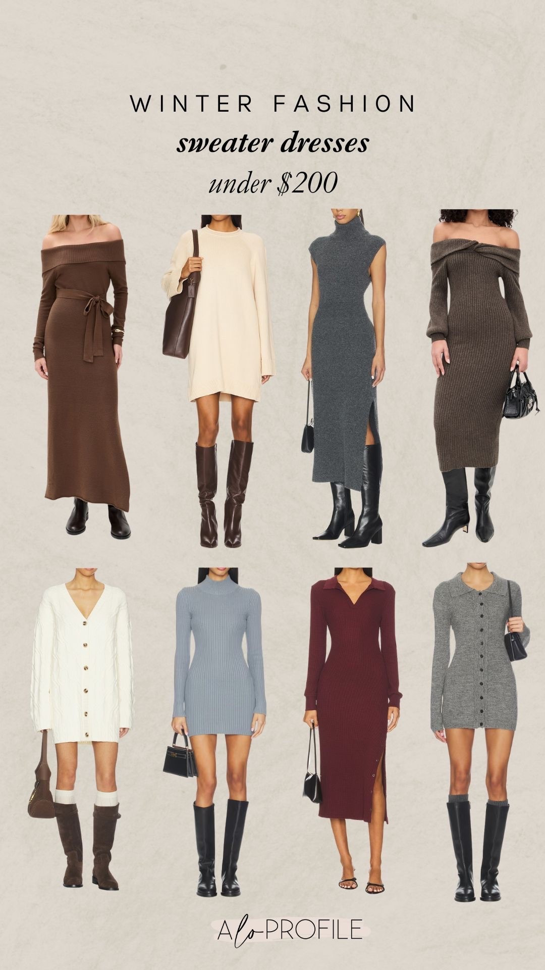 Sweater Dresses Under $200 // revolve, winter dress, sweater dress, winter fashion, winter outfit, winter dresses, date night outfit, winter sweater, sweater dresses, dresses for winter, winter closet staples