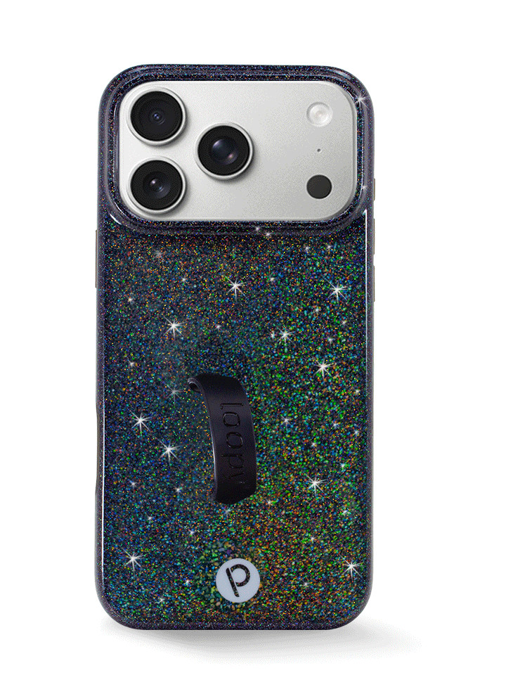 Loopy Cases - Sparkle Black | Loopy Cases