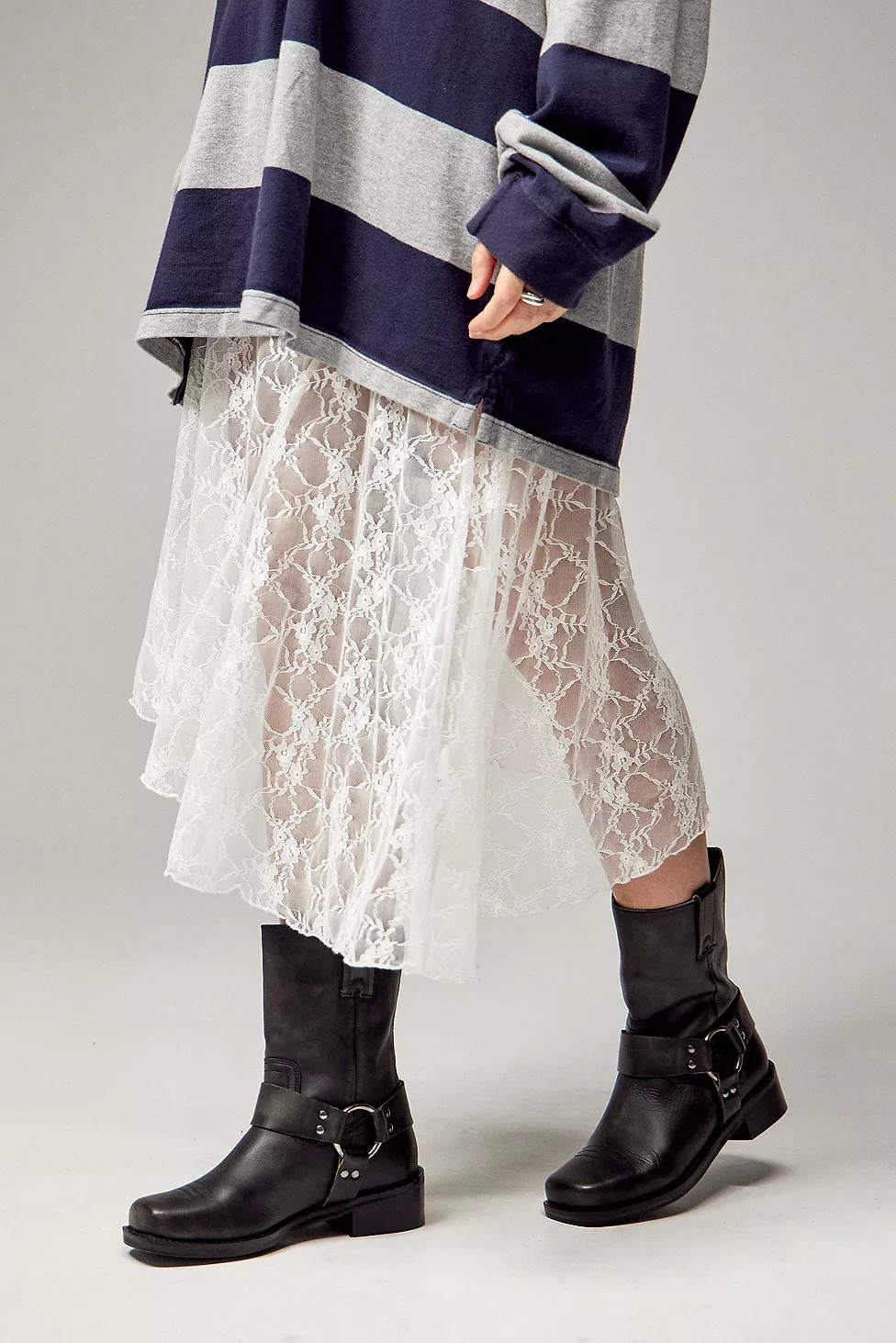 UO Moto Leather Ankle Boot | Urban Outfitters UK