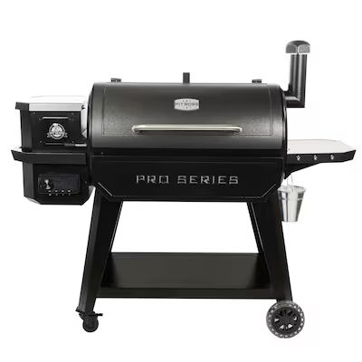 Pit Boss Pro 1150 Sq.-in Hammer Tone Pellet Grill Lowes.com | Lowe's