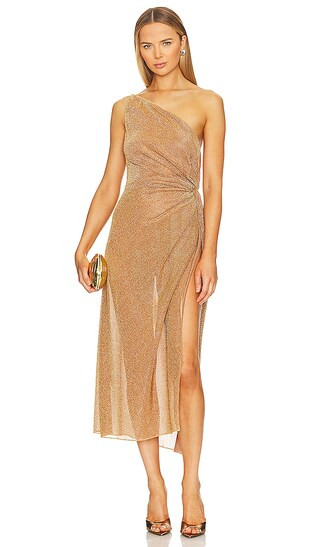 Lumiere Knot Dress in Toffee | Revolve Clothing (Global)