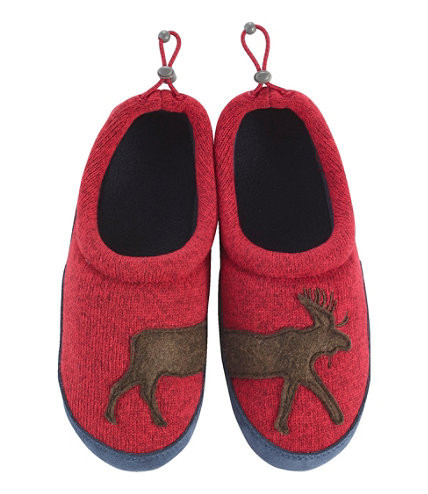 Kids' Sweater Fleece Slippers, Motif | L.L. Bean