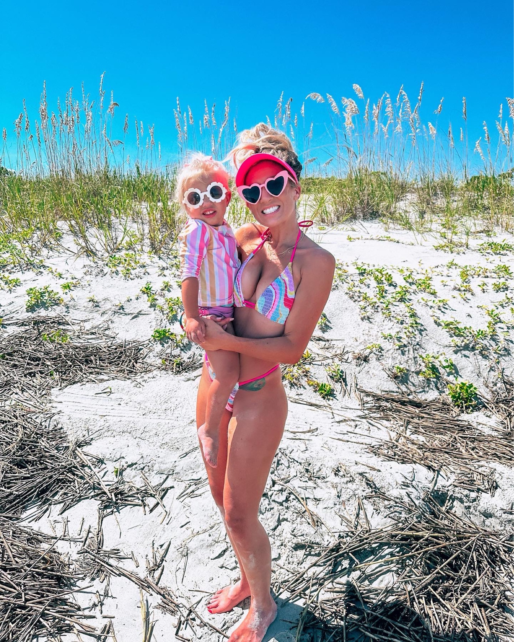 Mommy and me beach outfits! Fun rainbow colors. All Amazon 💕

#LTKkids #LTKtravel #LTKswim