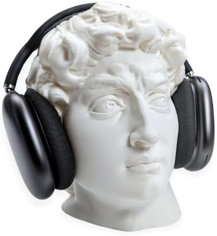 Michelangelo's David Headphone Stand - Universal Headset Holder - David Bust Sculpture - Gaming D... | Amazon (US)