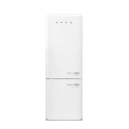 SMEG 50's Style Retro FAB 38 Refrigerator with Freezer, Left, White | Williams-Sonoma