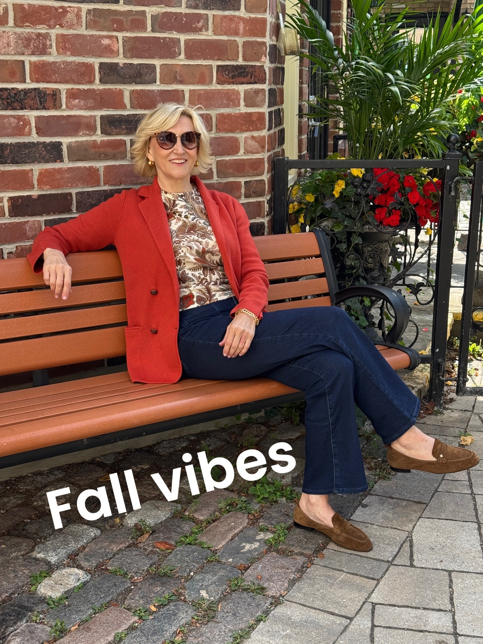 Trending: Knit Blazers that are sophisticated because they have structure but are cozy like a cardigan.

#LTKover50style #LTKsale #LTKfall