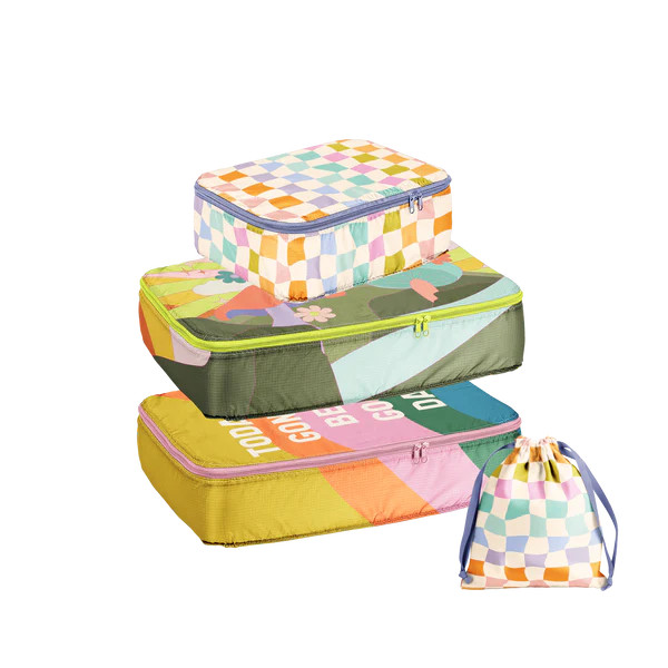 Good Day Packing Cube Set | Talking Out of Turn