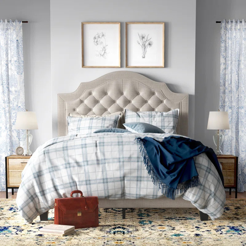 Goodspeed Tufted Upholstered Low Profile Standard Bed | Wayfair North America
