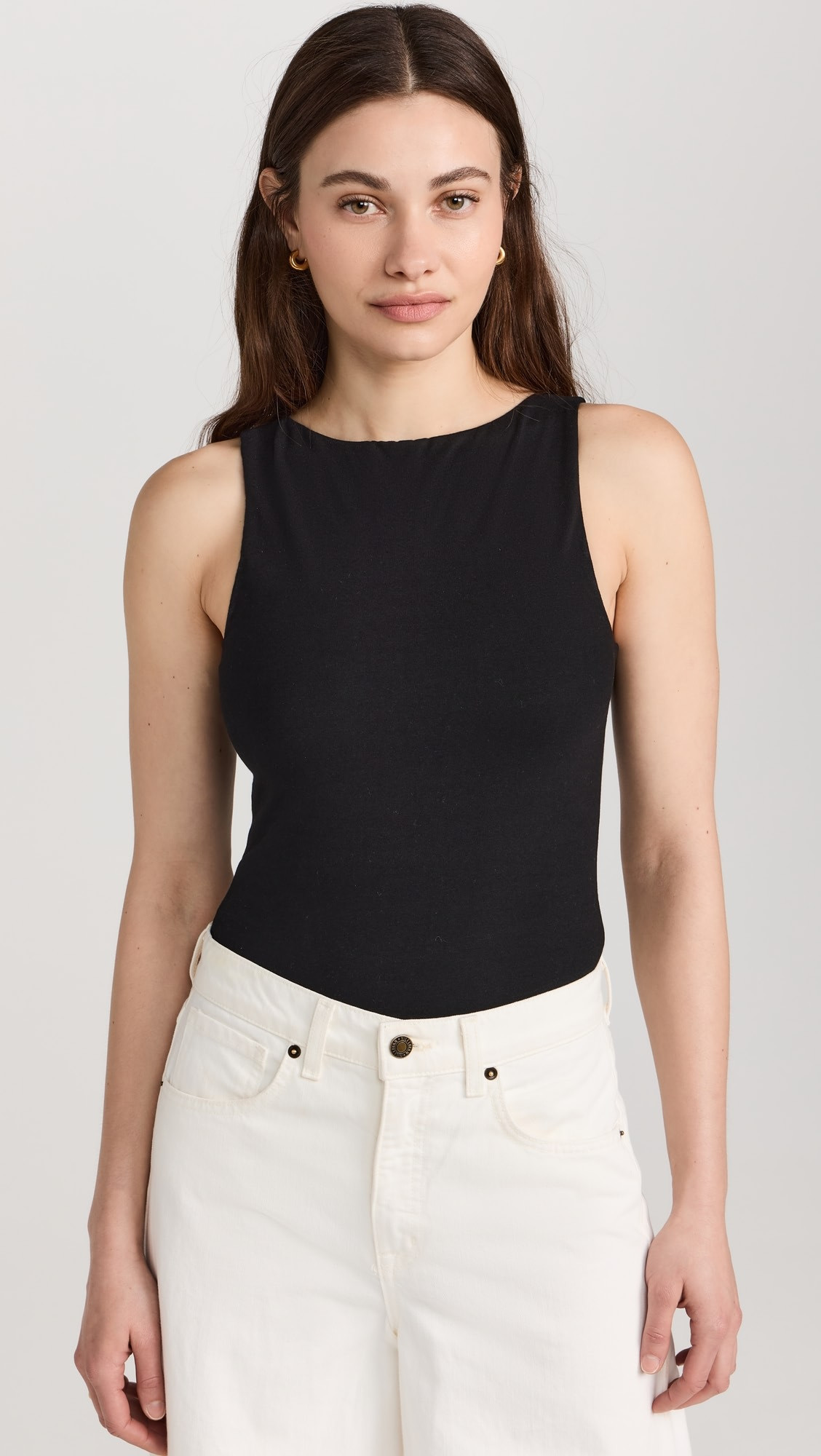 High Neck Tank Thong Bodysuit | Shopbop