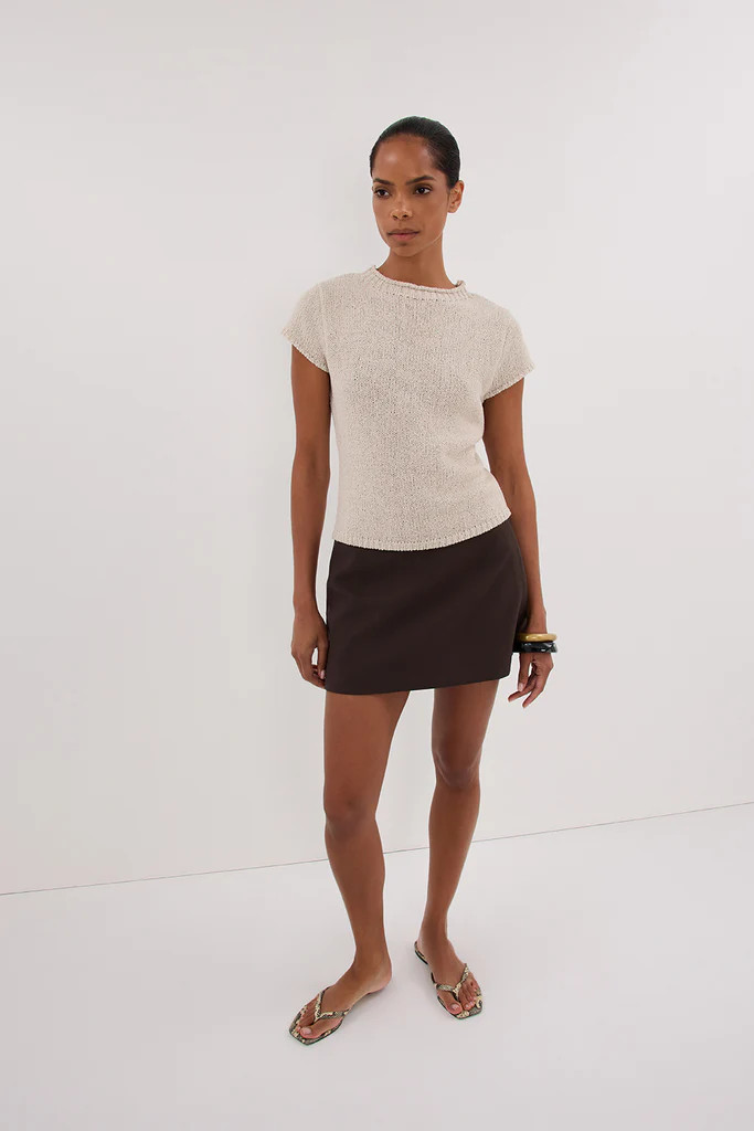 LEO CHALK KNIT TOP | DISSH