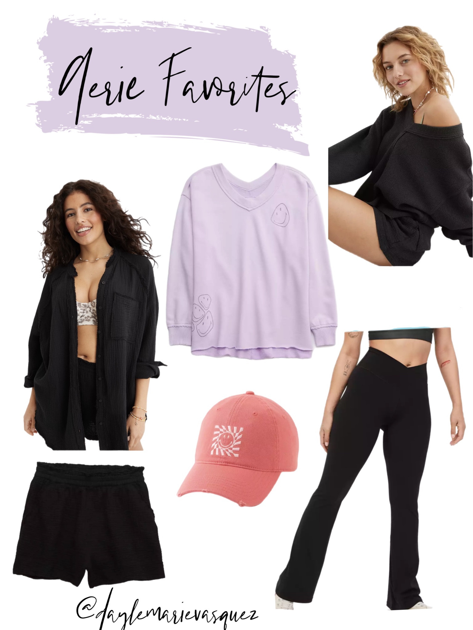 My Aerie Favorties ✨ 
And the leggings are my favorite ever!!! All currently 25 percent off!! 



#LTKSeasonal #LTKfit #LTKSale