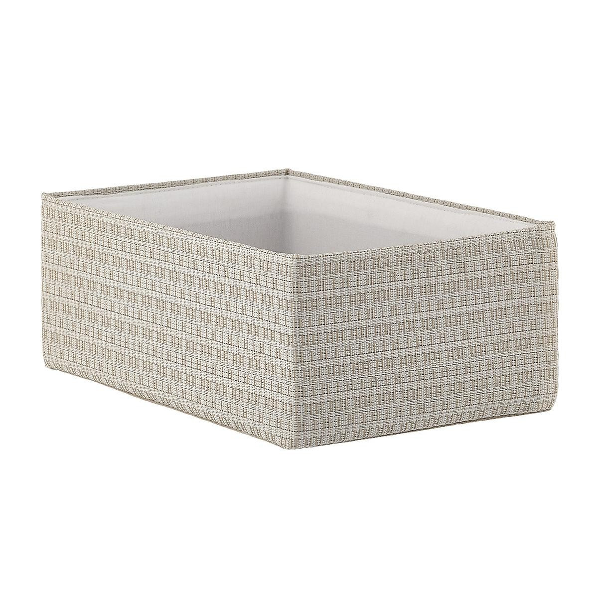 Cream Woven Kiva Storage Bins | The Container Store