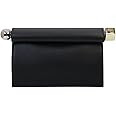 Trendy PU Leather Clutch Bag for Women Versatile Folding Evening Purse Metal Decoration Crossbody... | Amazon (US)