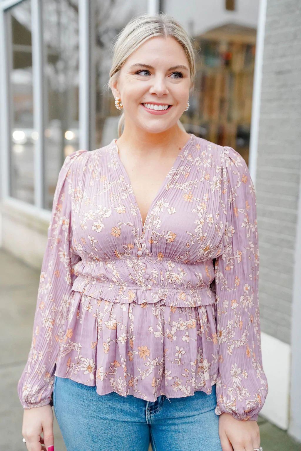 Way to Go Floral Top | Dress & Dwell