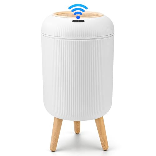 Pukomc Smart Sensor Wastebasket, Convenient and Hygienic Easy to Use, Technology Sensor Waterproo... | Amazon (US)