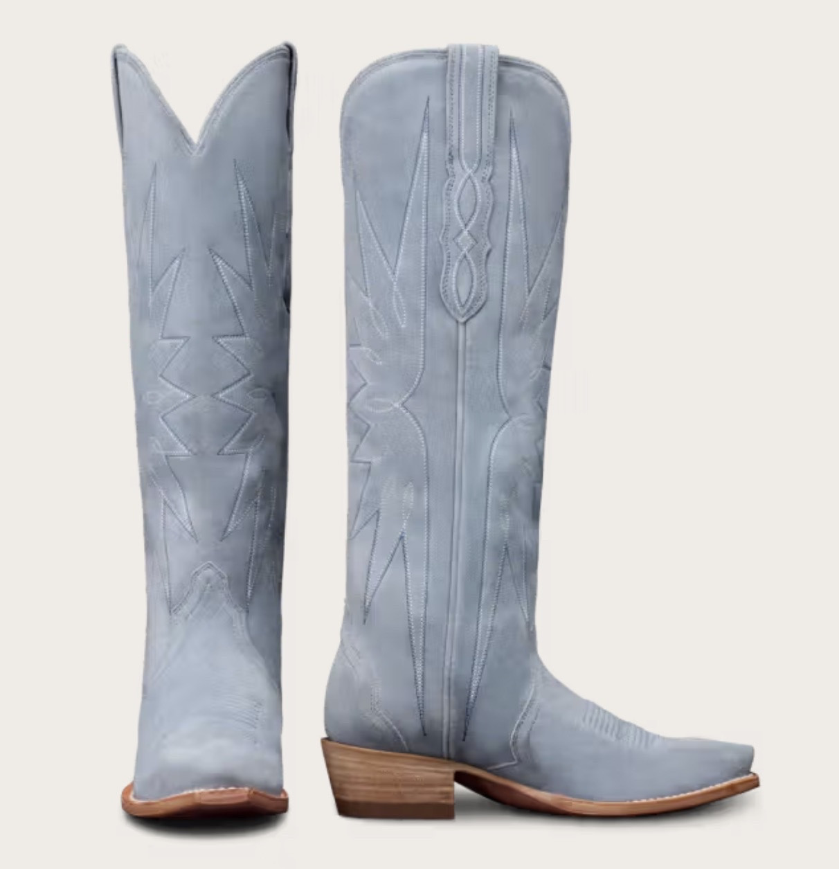 New Boot Alert!! 

These are the Loretta boots and the chambray color is so pretty! The shaft is a bit higher on this boot, but it’s a good one! 

#LTKOver40 #LTKSeasonal